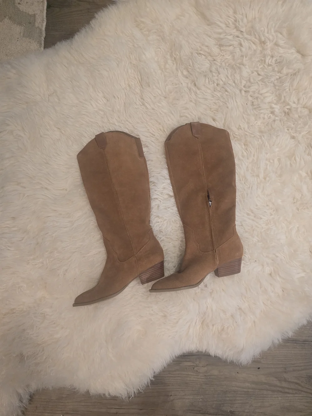 Dolce Vita Virona H2O Brown Suede Tall Wide Calf Boot